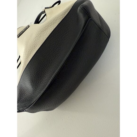 Kate Spade Women's Black and Cream Bay Street Lexie Bucket bag Minimalist - Picture 4 of 7